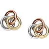 Fossil Women's Rose gold tone Stainless steel with post/stud closure Earrings