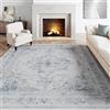 HUGEAR Vintage Tappeto Salotto Blu Tappeti 180x270cm Soggiorno Antiscivolo Lavabile in Lavatrice Tapette Camera da Letto Sala Ufficio Bambina Bambino Pelo Corto Grande Carpet