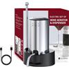 JOQINEER Decanter aeratore elettrico per vino Vinflow,ricaricabile e dosatore.