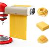 MMOBIEL Accessorio per Pasta per Impastatrice Planetaria KitchenAid 3 Pezzi - Rullo per Pasta, Taglia Spaghetti & Taglia Fettuccine - 3-in-1 Planetaria - Accessori Mixer KitchenAid di MMOBIEL