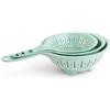 PARENCE - Set di 3 colini di plastica - Colino per pasta con manico - 16/19 / 23 cm - Scolatore da cucina in varie dimensioni - 3 taglie, colore casuale