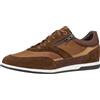 Geox Scarpe da Ginnastica da Uomo U Renan A, Cognac/Caramello, 45 EU