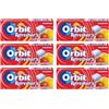 Orbit Refreshers Gomma da Masticare Senza Zucchero - Gusto Fragola e Limone - 6 Confezioni da 17 g