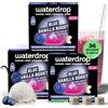 waterdrop MICRODRINK waterdrop® Microenergy Blue Vanilla - 36 waterdrop cubetti per acqua - 90mg di Caffeina naturale e Vitamina - Zero Zuccheri e poche Calorie - Alternativa a Energy Drink polvere - acqua aromatizzata