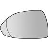 TUTTO PER QUATTRO Vetro Per Lo Specchietto Retrovisore Per Opel Corsa D (2006-2014), Opel Corsa E (2014-), TUTTO PER QUATTRO (Non Termico, Sinistro)
