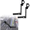 Xitomer 22-28 mm regolabile Highway Peg Mounts Rider, kit di pedane regolabili ad angolo lungo, kit di montaggio per pedane autostradali regolabili, kit di montaggio per pedane e bracci