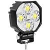 Willpower 1pc 2.8'' 16W Faro da Lavoro Led 12V 24V Slim Faretto Led Spotlight IP67 Impermeabile 6000K Bianco Fendinebbia Barra Luci per Fuoristrada Trattore Camion Off Road Auto Moto 4x4 4WD