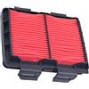 Kacepar Filtro dell'aria per moto, filtro aria per moto, filtro di aspirazione compatibile con Honda CRF250L CRF250 2013-2016, rosso