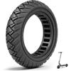 VOLOHAS 250 x 64 pneumatici completi per Xiaomi 4 Ultra, Navee S65, Navee S65C, scooter elettrico 250 x 64 fuoristrada, pneumatici solidi da 10 pollici, pneumatici in gomma piena, accessori di