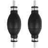 Aipaide Pompa manuale del sifone dell'acqua del combustibile di 2 PCS, pompa manuale manuale del sifone di trasferimento del combustibile dell'automobile del combustibile