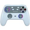 Oniverse Controller Wireless per Switch/Switch 2/Lite/OLED/PC/Mobile, Joystick Hall Effect, Giroscopio, Pulsanti Macro, Modalità Turbo e Vibrazione Regolabile, LED, Autonomia 6h - Walli (Retro Grey)