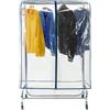 Tatkraft Screen Copertura Protettiva Antipolvere per Stand Appendiabiti, Trasparente L96 cm