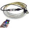 TOPXCDZ Striscia LED RGB COB da 5 V, retroilluminazione per TV, RGB COB LED con app Bluetooth, per illuminazione domestica (RGB, 2 m)