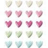 HAOXYO 20Pcs Cuore Magnetico 3D Riusabili Calamite Frigorifero Colorate Calamite Per Lavagna Magnetica Magneti Decorativi Per Cucina Ufficio Scuola