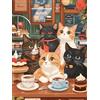 Bimkole DIY 5D Diamond Painting Kit Completo Fai da Te Gatto, Dolci Di Animali Pittura Diamante Punto Croce Strass Arte E Creazione Di Mosaico Decorazione Murale Artigianale 30x40 cm