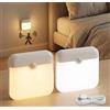 Equiyoal Luci del sensore di movimento Luce notturna dell'interno Type-C USB ricaricabile