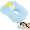 AOOSA Cuscino per piercing, grazioso e comodo pinguino piercing pillow | ergonomico, cuscino da scrivania per donne e ragazze, morbido pisolino pillow in aule, uffici, biblioteche, aeroplani, blu