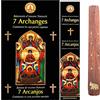 casaesport 7 ARCANGELI bastoncini incensi religiosi da 15 gr. fragranza pianta lillà FRAGANCES & SENS no tossico no lavoro minori + portaincenso (6 scatole da 15 gr.)