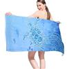 Vorvowry Telo Mare Grande Microfibra Uomo Donna Leggero Asciugatura Rapida Asciugamano Mare Telo Spiaggia Antisabbia con Borsa in Rete 80×180cm B Tartaruga