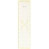 Elan Righello Sarta 60x15 CM, Righello Trasparente 60 cm, Riga per Cucito, Righelli per Sartoria, Riga da Sarta 60CM, Squadre per Patchwork