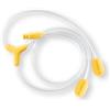 Medela Tubo di ricambio per tazze di raccolta a mani libere, progettato per freestyle mani libere, freestyle Flex & Swing Maxi tiralatte, pezzi di ricambio autentici, trasparente, 1 set