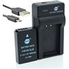 DSTE - Batteria agli ioni di litio e caricatore micro USB, compatibile con Nikon EN-EL20, Coolpix A, 1 J1, 1 J2, 1 J3, 1 AW1, 1 S1, 1 V3