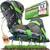 LAINFELD Scarpe per Unghie con Chiusura | Aeratore per Prato + Scarpe da massetto | Scarificatore per Prato aeratore aeratore da Giardino