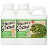 Xpert Nutrients Master Grow A+B (1L) - Fertilizzante di base per la crescita delle piante nella fase vegetativa, nutrimento universale per piante, nutriente liquido per la crescita