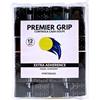 Premier Grip® Grip Padel | Grip perforato nero | Overgrip Padel | pacchetti 6/12 unità | Grip Racchetta | Massimo assorbimento del sudore | Nastro antiscivolo | Accessori Padel (12)