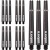 Unicorn Gripper 3 Shaft, Gambi per Freccette, Nero (Schwarz - Schwarz), M