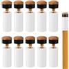 XIHIRCD 10 Pezzi Punte per Stecche da Biliardo, 12 mm Punte per Stecche da Biliardo da Senza Colla o Attrezzi Sostitutive per Stecche da Biliardo e Biliardo