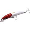 STR SPINNING TECHNOLOGY & RAP Artificiale STR Rosy Minnow Floating per Spigola, Lampuga, Palamita, Sgombro e Piccoli Tunnidi - Ideale per Spinning Leggero e Traina Lenta in Mare (CRH, 80 MM - 7.5 GR)