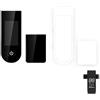 Xiciki Piastra protettiva per scooter, cruscotto, copertura dello schermo compatibile con Xiaomi Electric Skateboard 1S M365 Pro Electric Scooter in nero