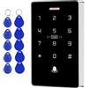FTes RFKits Kit di Controllo Accessi a Doppia Frequenza NFC Resistente alle Intemperie IP68 Supporto 10000Utenti,Retroilluminazione,Pannello di Tocco