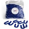 2.0 OUTILLAGE CARRELEUR Artisan français 100 distanziatori a U 1 mm per piastrelle - crocioni a ferro di cavallo per fughe sottili - posa precisa per ceramica, terracotta, pietra - confezione da 100 - Outillage Carreleur 2.0