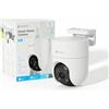 EZVIZ Telecamera da esterno 2K H8c, Wi-Fi obiettivo motorizzato +sd 128Gb