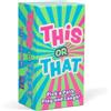 Dyce Games | This Or That | Family Party Card Game, Either Or Choice Pyramid, Guess The Destination, Conversation Starter, English Edition | 2 Plus Players | 30 Minutes
