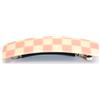 QinGoo Fermagli Automatici per Capelli, Barrette Francesi da Donna, Clip per Capelli, Accessori per Capelli, 1 Pezzo, 10,5cm, Rosa