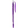 HTTDSLF Pre Stretched Braiding Hair Extension per Treccine, Extension Treccine Fibra Sintetica Capelli per Treccine Africane, Treccia a Clip Finti Trecces Parrucca Festa Halloween Costume Cosplay (Viola C)