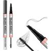 Boobeen 2-in-1 Penna per sopracciglia e gel trasparente per sopracciglia, matita per microblading per sopracciglia e mascara trasparente per sopracciglia e ciglia,sopracciglia in modo naturale.