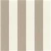 Rasch Tapete 542714 - Carta da parati in tessuto non tessuto con strisce di blocco in marrone e crema, 10,05 m x 0,53 m