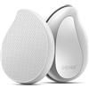 BEZOX Nano-Glass - Lima per piedi e rimozione calli, delicata pelle dura e calli (bianco)