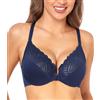 DotVol Donna Reggiseno correttore posturale Anteriore Minimizer per Reggiseno Senza Fili Confortevole Beige 7E