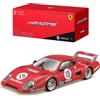 Burago Bburago Ferrari LaFerrari: modellino auto in scala 1:43, Ferrari Signature Edition, custodia rigida, 10 cm, rosso (18-36902), colori assortiti