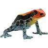 Bullyland 68521 - Statuetta da gioco con rana amazzonica, circa 3 x 6,5 cm, ideale come statuetta per torte, fedele ai dettagli, senza PVC, ottimo regalo per bambini per giocare fantasioso
