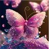 CREAFOMIFE Puzzle 1024 Pezzi per Adulti, Puzzle Grande Difficile e Impegnativo, Regalo per Appassionati Farfalla rossa (61x61 cm)