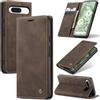 Azororo Cover per Google Pixel 8A 5G, Premium PU Pelle Custodia, Magnetica Carta Fessura Portafoglio Case, Flip Cavalletto Custodia per Google Pixel 8A - Caffè
