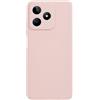 Generico Custodia Compatibile con REALME C53 RMX3760 RMX3762 / C51 RMX3830 / Realme Note 50 RMX3834 / NARZO N53 RMX3761 COVER case soft GEL SILICONE protezione flessibile matte MORBIDA TPU (Rosa)