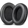 SOULWIT Cuscinetti Auricolari Pelle di Agnello Ricambio per HyperX Cloud 2/3/1/Flight/Stinger/Stinger2/Core/Pro, CloudX Stinger/Flight Series Cuffie - Nero