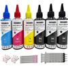 Cocadeex - Kit di ricarica per inchiostro, da 600 ml, compatibile con stampanti a getto d'inchiostro desktop HP, Canon, Brother, Epson, Lexmark